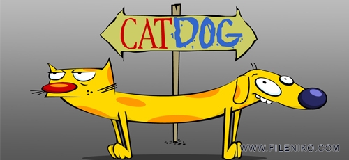 دانلود مجموعه کارتون CatDog گربه سگ زبان اصلی