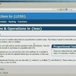 دانلود Infinite Skills Writing CSS with LESS آموزش LESS طراحی و توسعه وب مالتی مدیا 