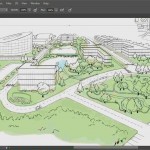 دانلود Digital Tutors Conceptualizing Landscape Designs in Photoshop آموزش طراحی فضای چشم انداز بیرونی در فتوشاپ آموزش گرافیکی مالتی مدیا 
