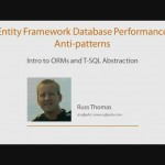 دانلود Pluralsight Entity Framework Database Performance Anti patterns ویدیوهای آموزش حرفه ای Entity Framework آموزش برنامه نویسی آموزشی مالتی مدیا 