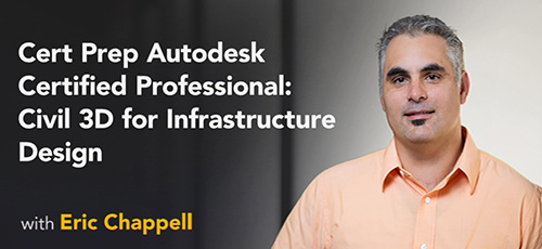 دانلود Lynda Cert Prep Autodesk Certified Professional: Civil 3D for Infrastructure Design آموزش مدرک حرفه ای رسمی اتودسک سیویل تری دی برای طراحی زیرساخت