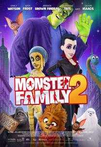 دانلود انیمیشن Monster Family 2 2021 با دوبله فارسی انیمیشن مالتی مدیا 