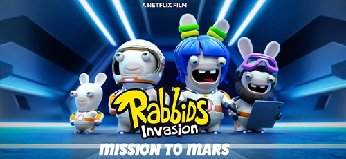 دانلود انیمیشن Rabbids Invasion: Mission to Mars 2022 با زیرنویس فارسی